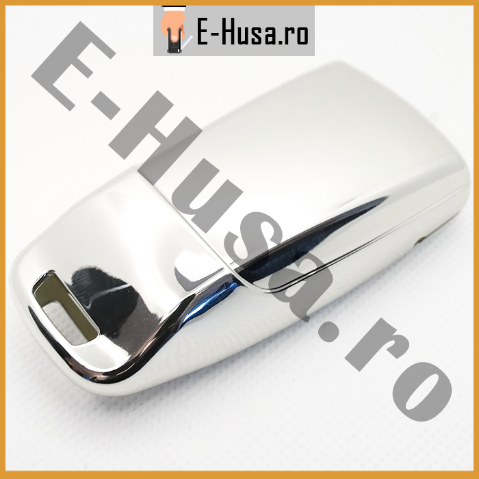 Husa Cheie Auto Audi Silver din TPU webp 5 Husa Cheie Auto Audi Silver din TPU webp 5