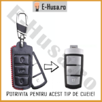 Husa Cheie Auto VW Volkswagen Passat piele webp 3