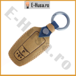 Husa Cheie Auto Toyota C-HR CHR Prius piele maro webp 2