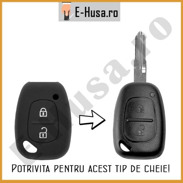 Husa Cheie Auto Silicon Renault Nissan Opel webp 3