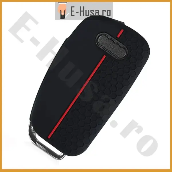 Husa Cheie Auto din Silicon tip Audi EHS1075 webp 2