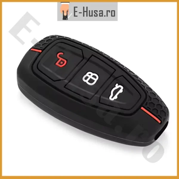 Husa Cheie Auto din Silicon tip Ford EHS1047 3