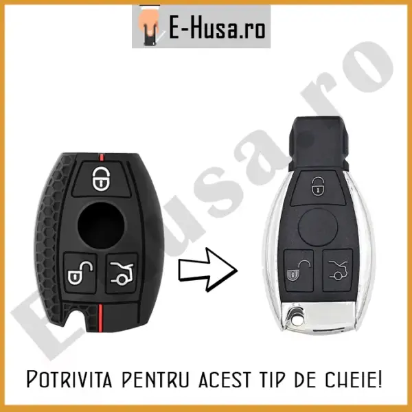 Husa Cheie Auto tip Mercedes EHS1035 3