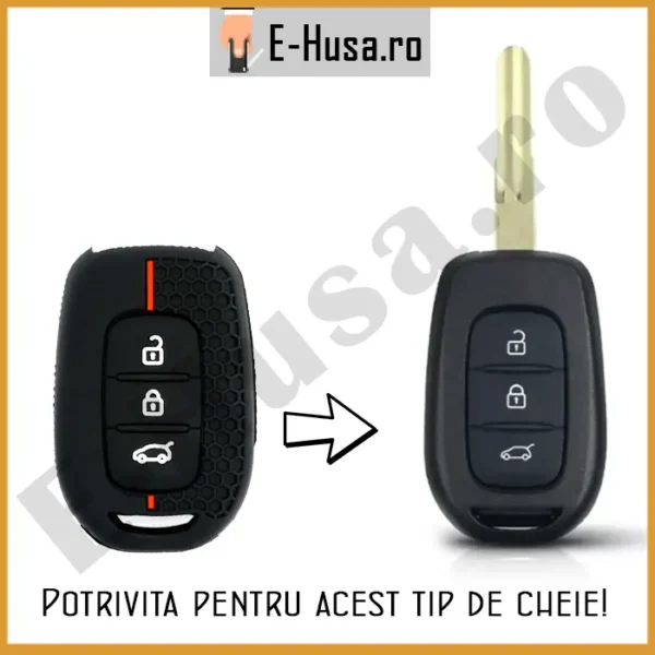 Husa Cheie Auto tip Renault Dacia EHS1060 5