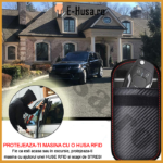 Husa Cheie Portofel RFID Auto Antifurt Bruiaj Semnal webp7