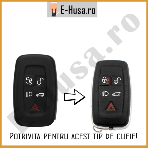 Husa Silicon Cheie Auto Land Rover Range Rover Evoque Jaguar webp 4