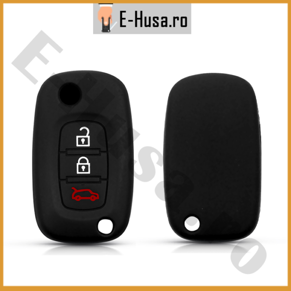 Husa Silicon Cheie Auto Renault Fluence Clio Megane Trafic webp 2