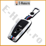 Husa Cheie Auto BMW Silver 3 butoane M2 webp 1