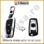 Husa Cheie Auto BMW Silver 3 butoane M2 webp 4