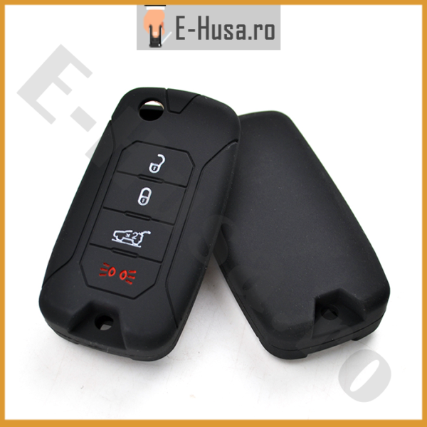 Husa Cheie Auto Silicon Jeep Fiat Chrysler Dodge webp 2