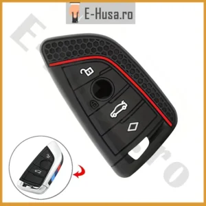 Husa Cheie Auto tip BMW din silicon EHS1110 1