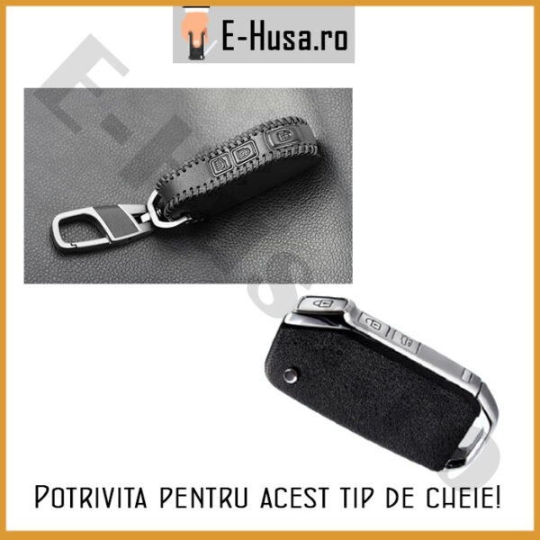 Husa Cheie Auto piele Kia Sportage Ceed Sorento Cerato webp 4 N