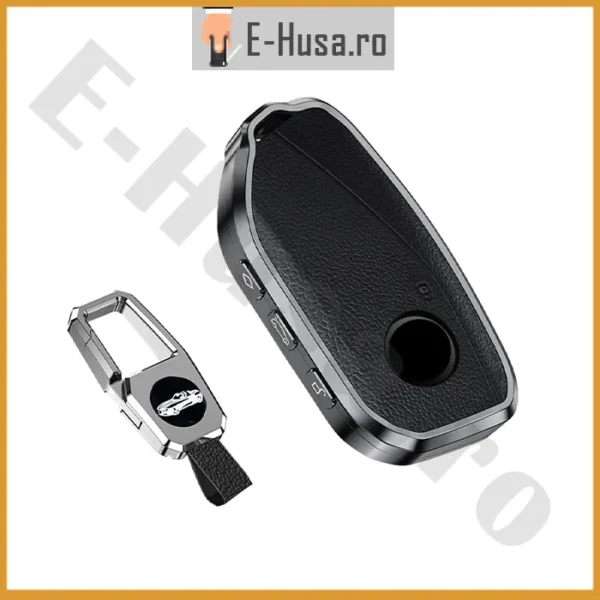 Husa Cheie Auto tip BMW EHS371 negru 5