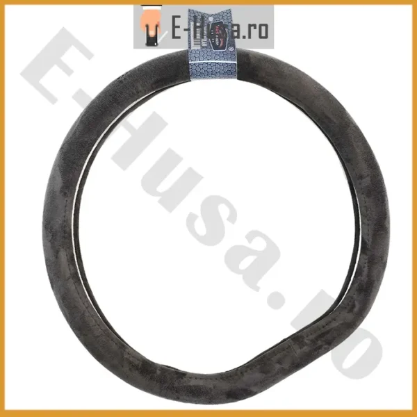Husa Volan tip Alcantara Negru D webp 2