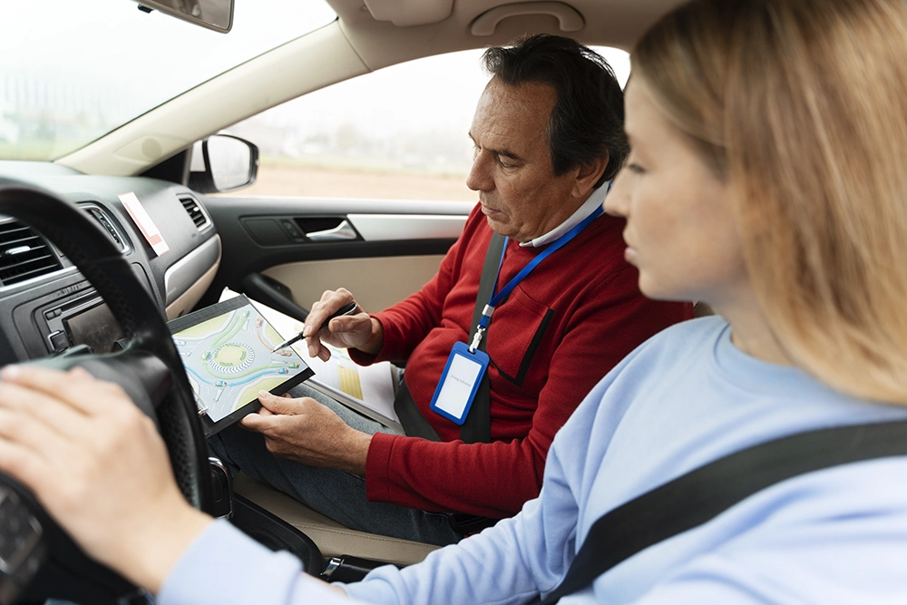 invata corect cu un instructor auto