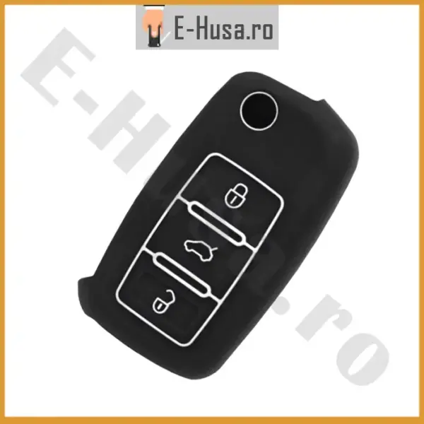 Husa Cheie Auto din silicon tip VW Skoda Seat webp 1