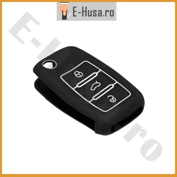 Husa Cheie Auto din silicon tip VW Skoda Seat webp 3