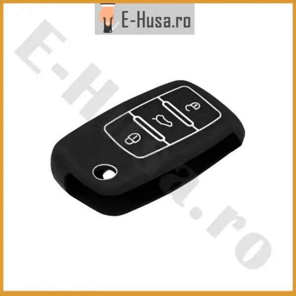 Husa Cheie Auto din silicon tip VW Skoda Seat webp 4