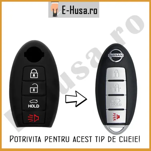 Husa Cheie Auto tip Nissan Infinity EHS1135 webp 5