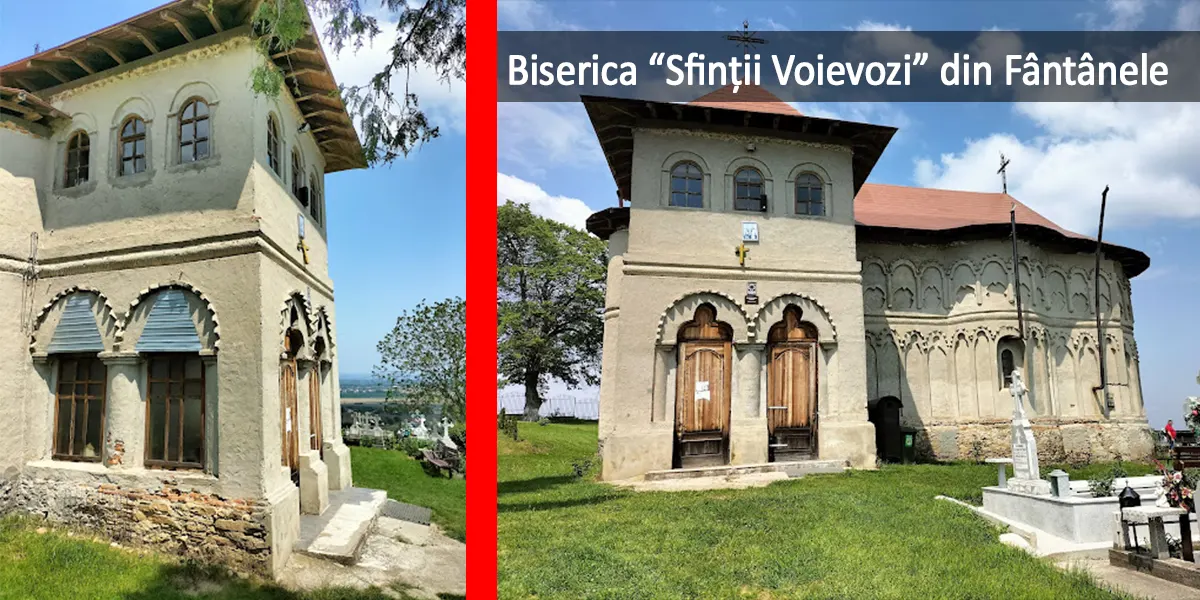 Biserica Sfintii Voievozi din Fantanele Bacau