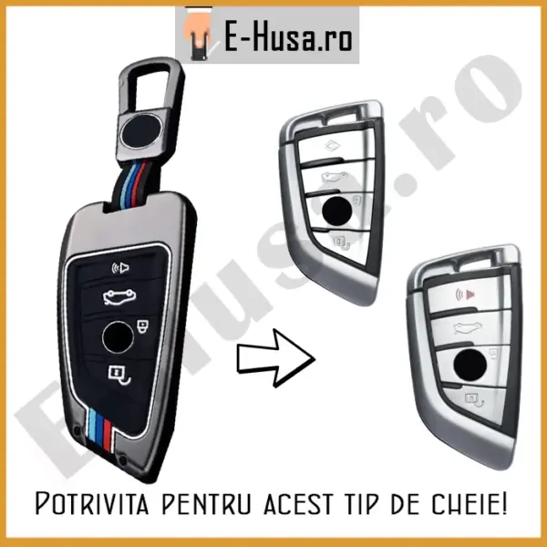 Husa Cheie Auto tip BMW EHS174 4