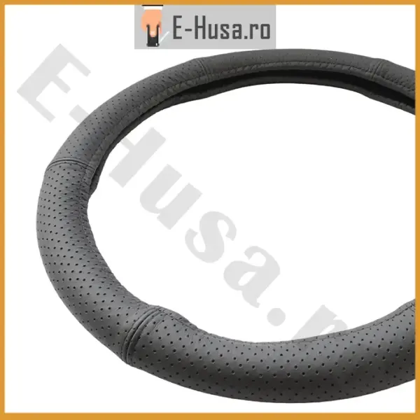 Husa Volan din Piele Naturala Perforata EHS-X10060PP 4