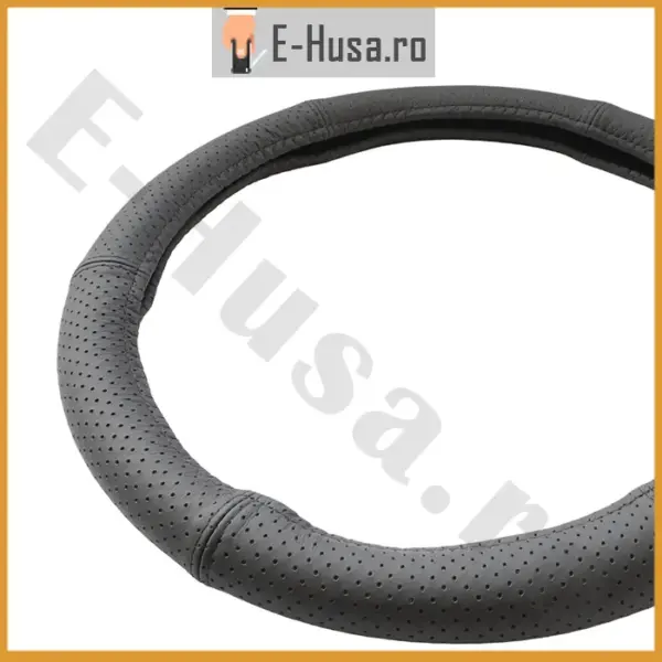 Husa Volan din Piele Naturala Perforata EHS-X10062PP 4