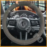 Husa Volan din piele naturala perforata gri EHS114511 2