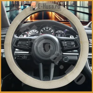 Husa Volan din piele naturala perforata gri EHS114512 2