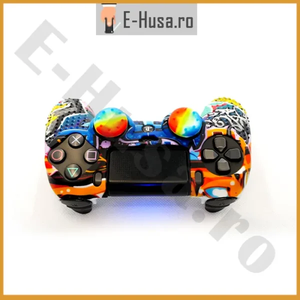 Husa controller PS4 din silicon EHS-PS4-012 4