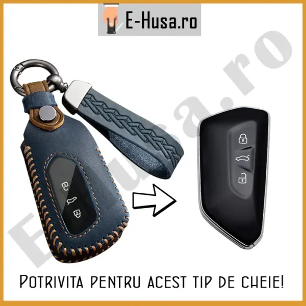 Husa Cheie Auto tip VW_Skoda_Seat EHS234 3
