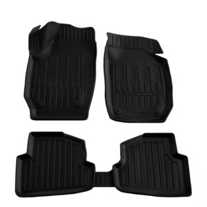 Set Covorase Auto Cauciuc Pentru Skoda Fabia II (5J) (2007-2014)