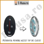 Husa Cheie Hyundai din Silicon EHS1054 5