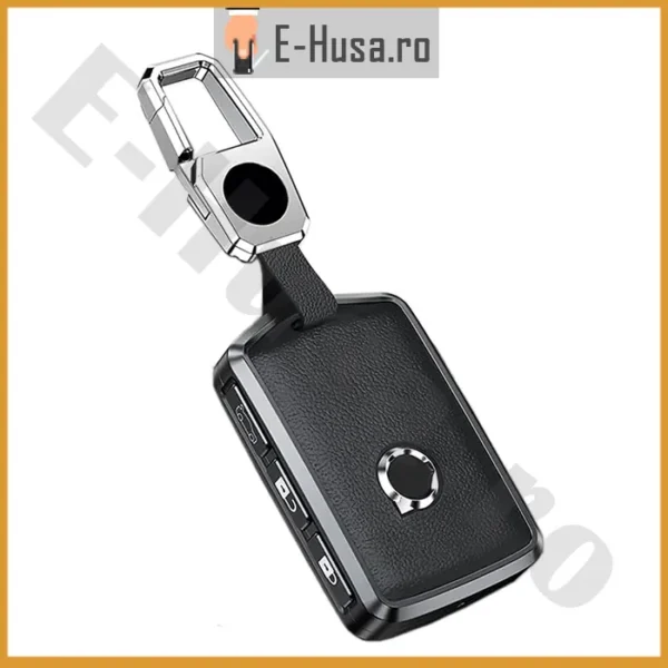 Husa Cheie Volvo din Aliaj si Piele EHS299 1