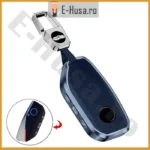 Husa Cheie Auto tip BMW EHS372 albastru 1