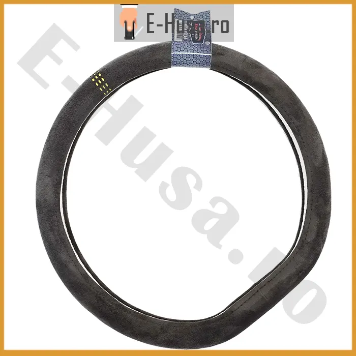 Husa Volan tip Alcantara Negru-Galben D webp 2 Husa Volan tip Alcantara Negru-Galben D webp 2