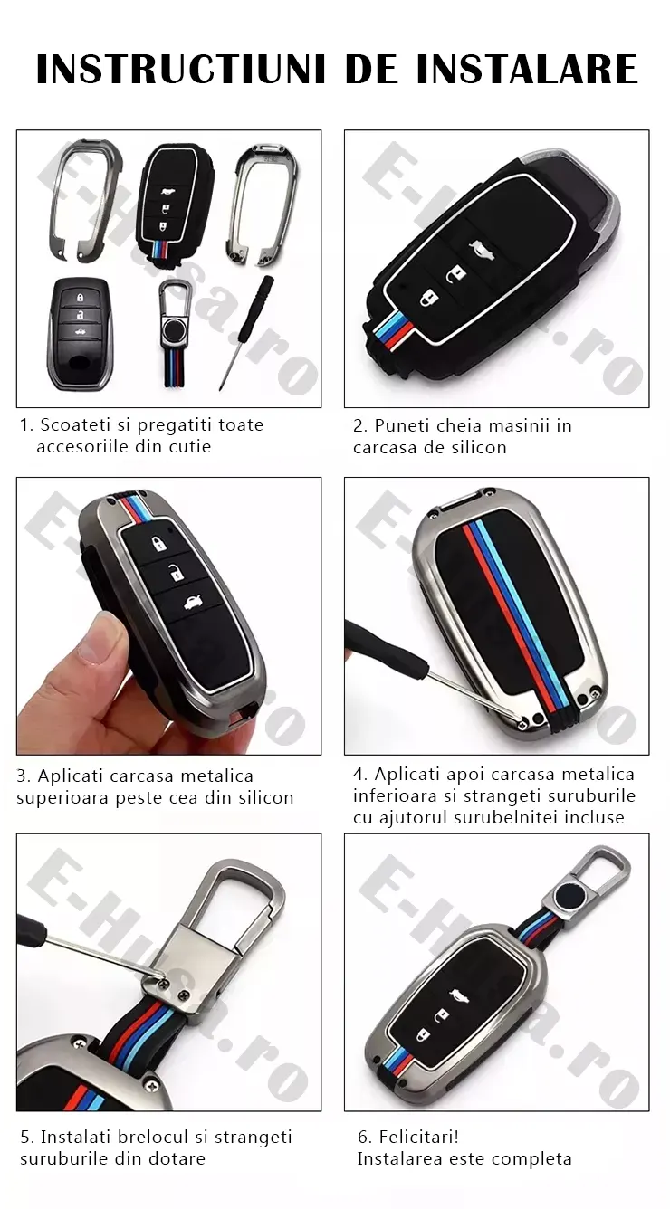 Husa Cheie Auto tip Toyota EHS228 1