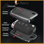 Husa Cheie Auto tip VW Skoda Seat EHS394 2